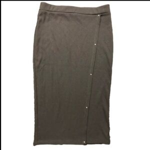 Tough Luv Ribbed /Studded Pencil Skirt Size  small